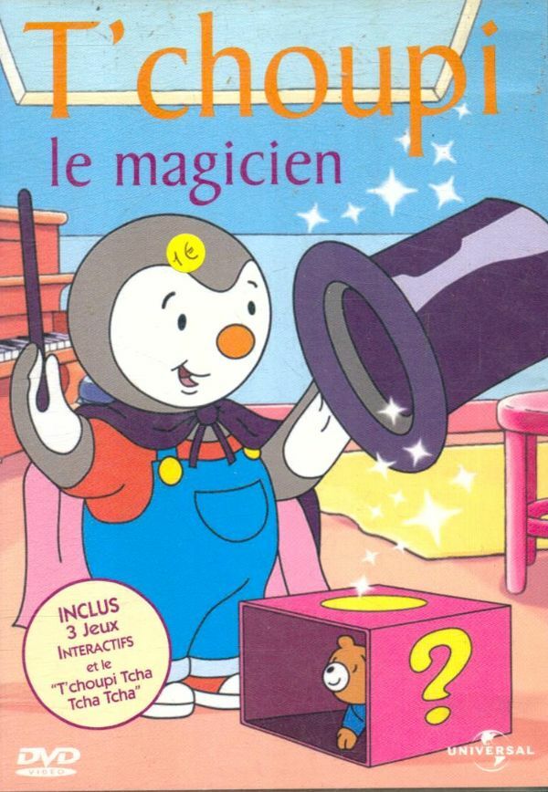Livrenpoche : T'choupi - Vol.4 : Le Magicien - Jean-Luc François - DVD