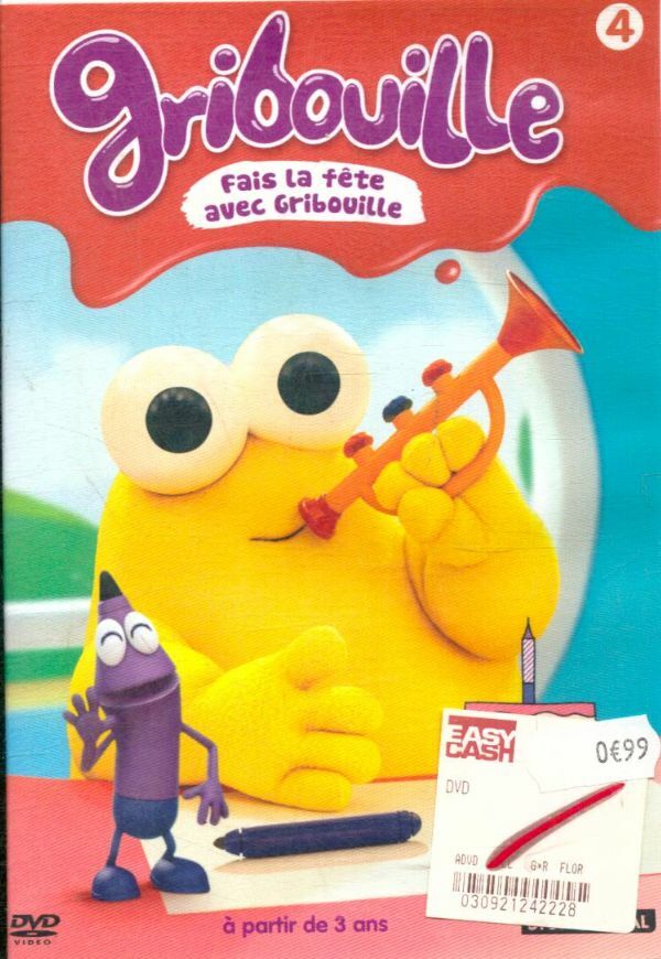 Livrenpoche : Gribouille-4-Fais la fête avec Gribouille - Emeric Montagnese - DVD
