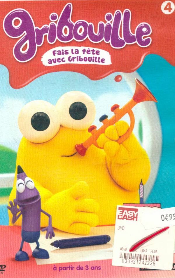 Livrenpoche : Gribouille-4-Fais la fête avec Gribouille - Emeric Montagnese - DVD