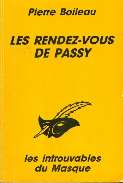 Livrenpoche : Les rendez-vous de Passy - Pierre Boileau - Livre