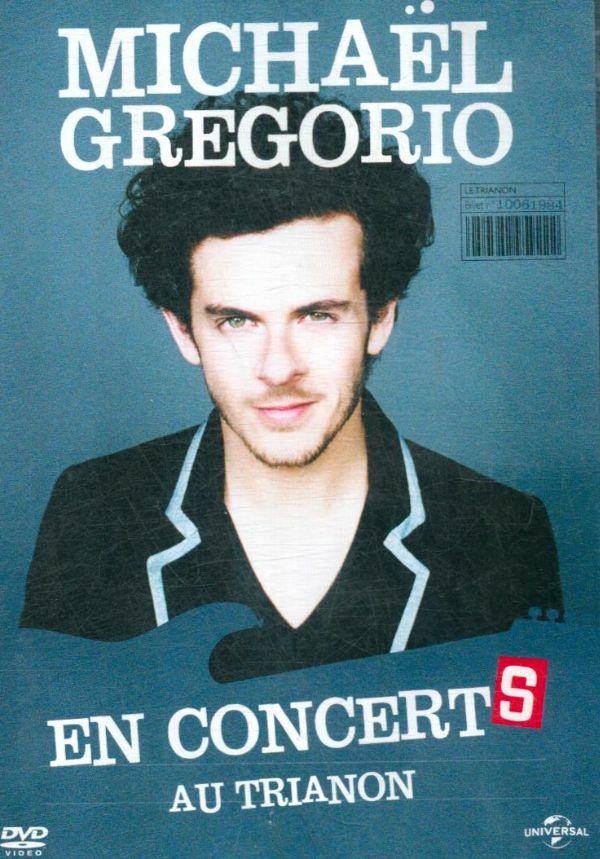 Livrenpoche : Michaël Gregorio - En concerts - Gérard Pullicino - DVD