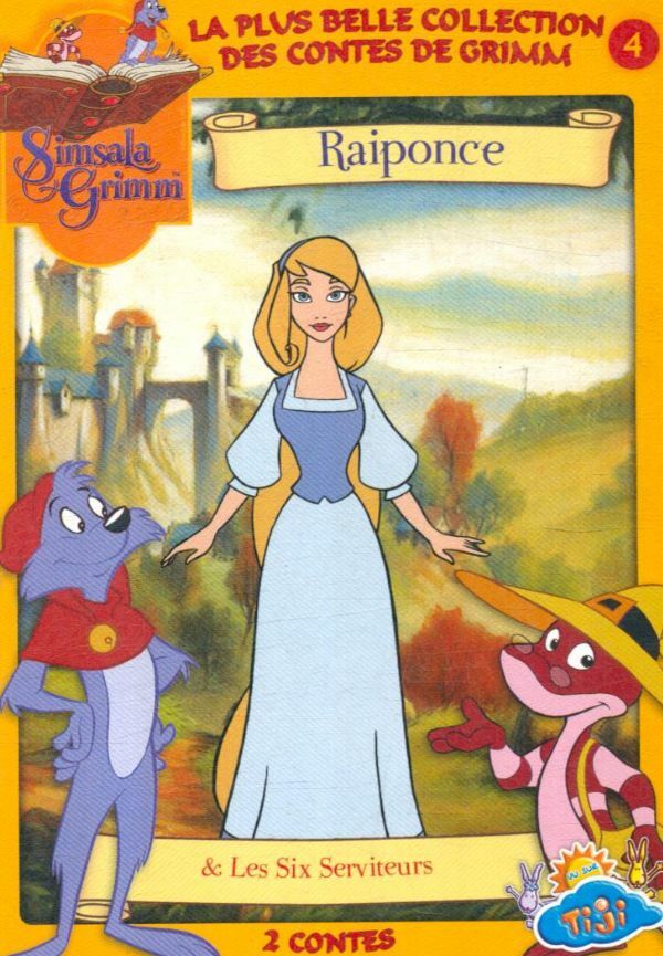 Livrenpoche : Simsala Grimm-Vol. 4 : Raiponce - Christopher Doyle, Gerhard Hahn - DVD