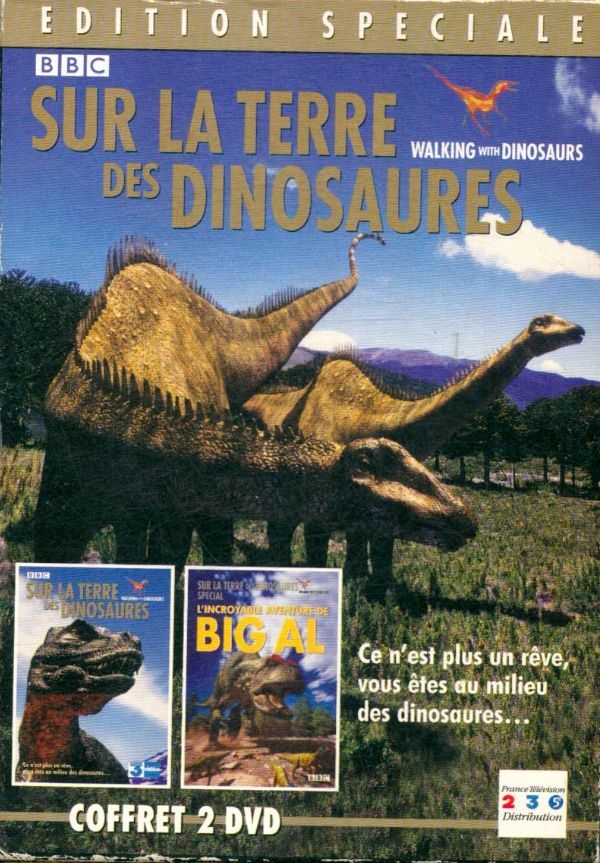 Livrenpoche : Sur la terre des dinosaures / L'Incroyable aventure de Big Al - Coffret 2 DVD - Tim Haines - DVD