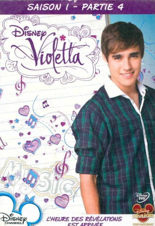 Livrenpoche : Violetta-Saison 1-Partie 4-L'heure des révélations est arrivée - Jorge Nisco, Martín Saban, Matías Risi - DVD