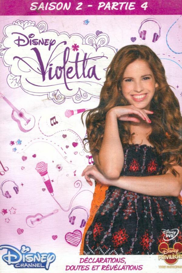 Livrenpoche : Violetta-Saison 2-Partie 4-Déclarations, doutes et révélations - XXX - DVD