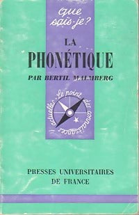 Livrenpoche : La phonétique - Bertil Malmberg - Livre