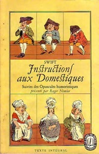 Livrenpoche : Instructions aux domestiques - Jonathan Swift - Livre