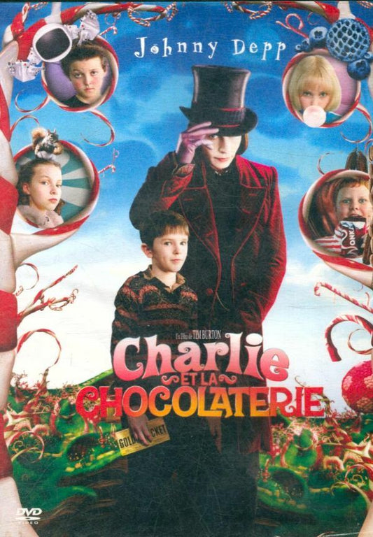 Livrenpoche : Charlie et la chocolaterie - Tim Burton - DVD