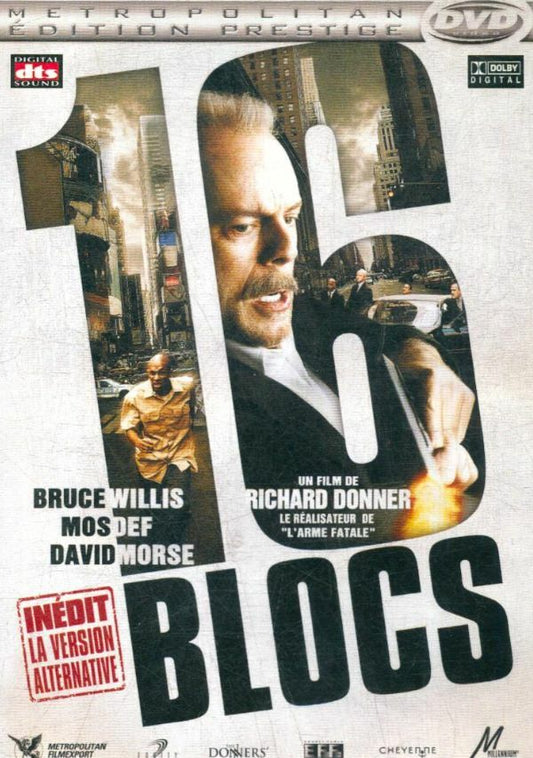 Livrenpoche : 16 blocs - Richard Donner - DVD