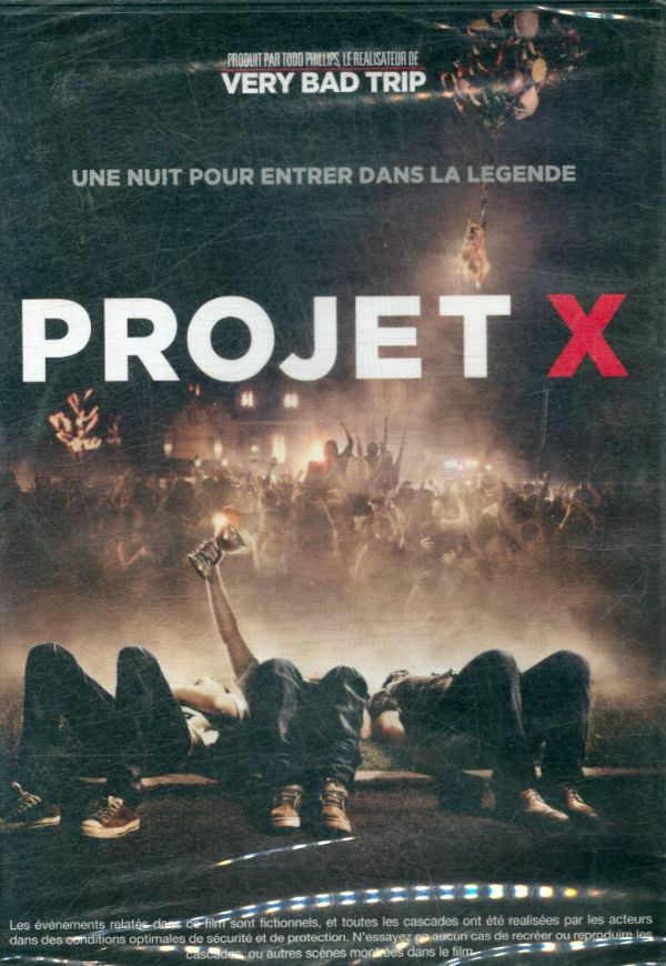 Livrenpoche : Projet X - XXX - DVD