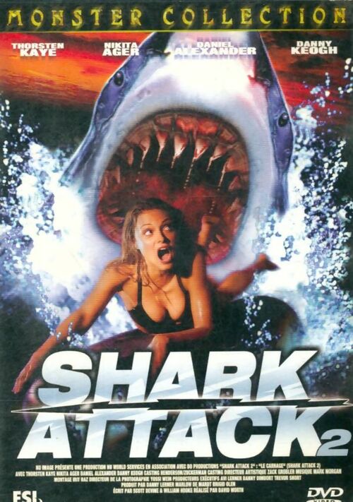 Shark attack 2 - David Worth - DVD