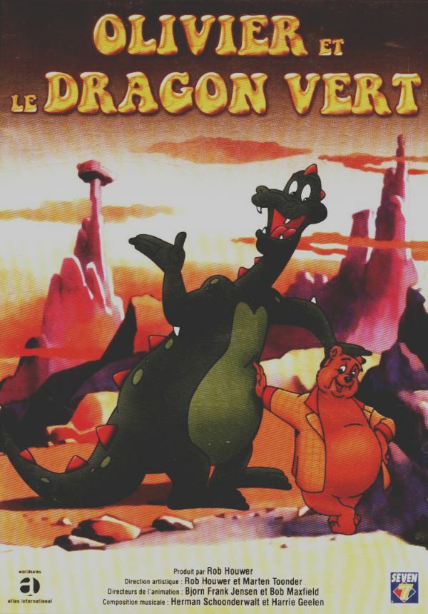 Livrenpoche : Olivier et Le Dragon Vert - Bjørn Frank Jensen, Harrie Geelen, Bert Kroon - DVD