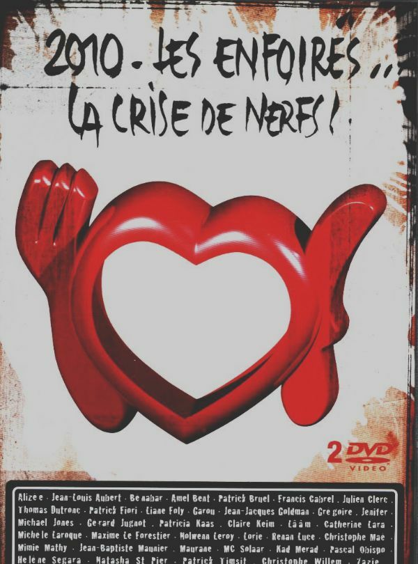 Livrenpoche : Les Enfoirés 2010 ... La crise de nerfs - XXX - DVD