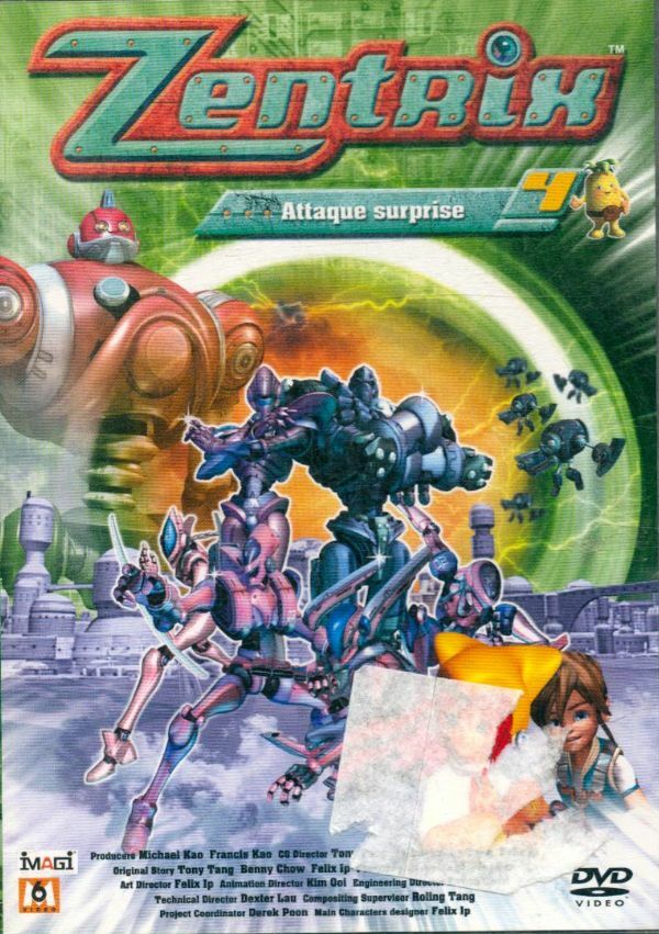 Livrenpoche : Zentrix - Vol.4 : Attaque surprise - Tony Tang, Felix Ip - DVD