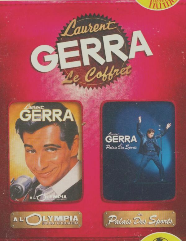 Livrenpoche : Coffret Laurent Gerra 2 DVD : Olympia / Palais des sports - XXX - DVD
