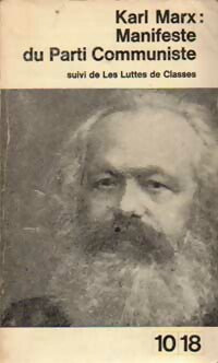 Le manifeste du parti communiste - Friedrich Engels - Livre