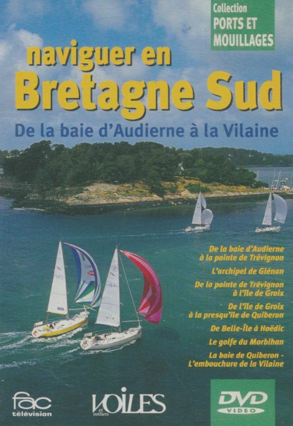 Livrenpoche : Naviguer en Bretagne Sud- D'Audierne à la Vilaine - XXX - DVD