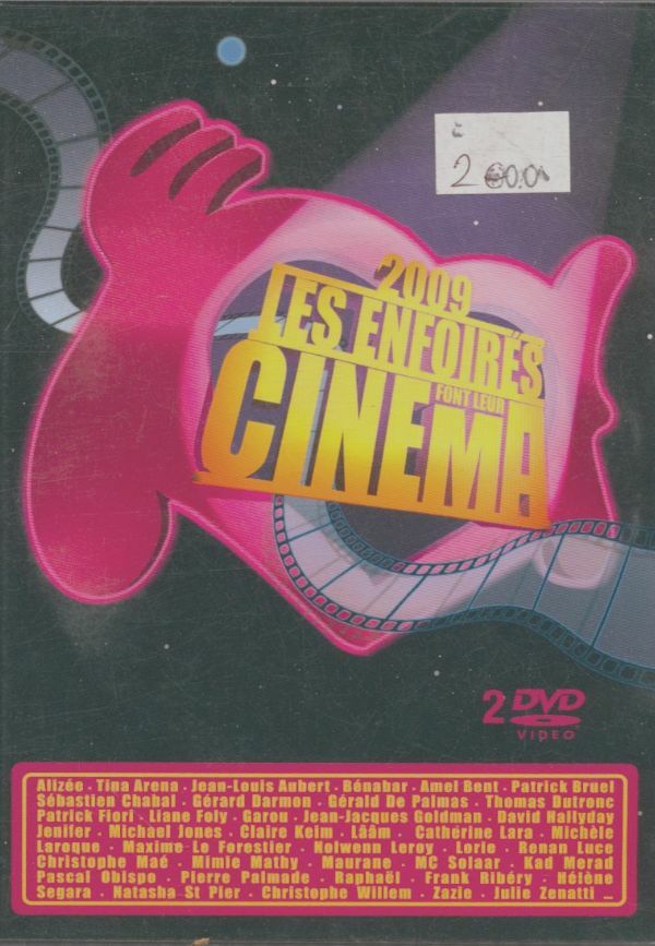 Livrenpoche : Les Enfoirés - 2009 - Les Enfoirés Font Leur Cinéma - Les Enfoirés - DVD