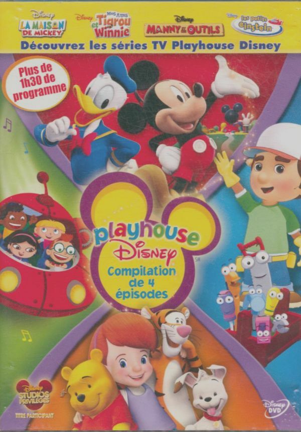 Livrenpoche : Playhouse Disney-Compilation de 4 épisodes - XXX - DVD
