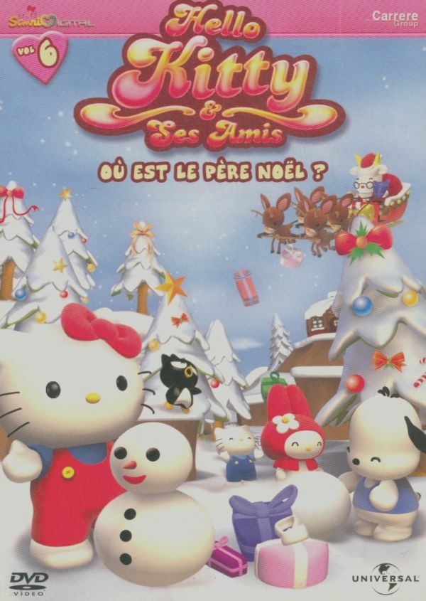 Livrenpoche : Aventures de Hello Kitty & Ses amis-6-Où est Le Père Noël - Philip Siu Chung Lau - DVD