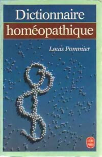 Livrenpoche : Dictionnaire homéopathique - Louis Pommier - Livre