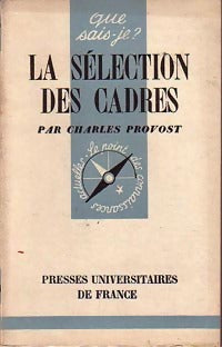 Livrenpoche : La sélection des cadres - Charles Provost - Livre