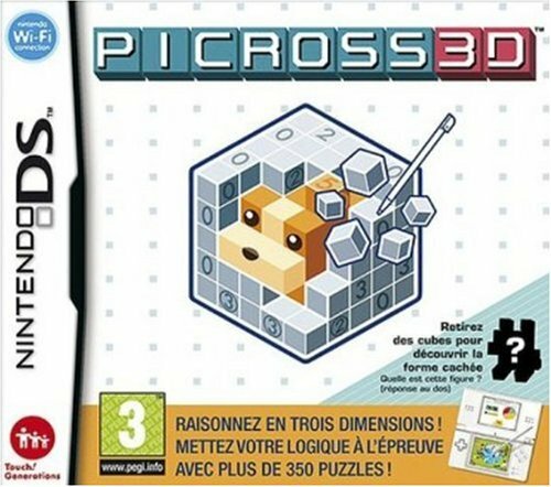Livrenpoche : Picross 3D -  - jeuVideo