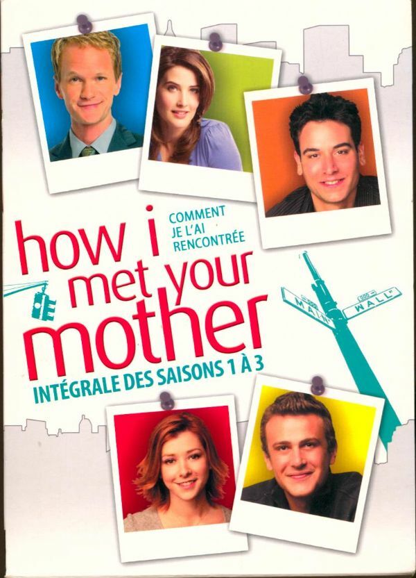 Livrenpoche : How I met your mother, saisons 1 à 3 - Coffret 9 DVD - Pamela Fryman - DVD