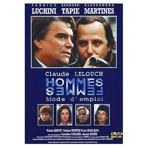 Livrenpoche : Hommes Femmes, mode d'emploi - Claude Lelouch, Alessandra Martines, Fabrice Luchini, Bernard Tapie, Pierre Arditi, Ticky Holgado - DVD