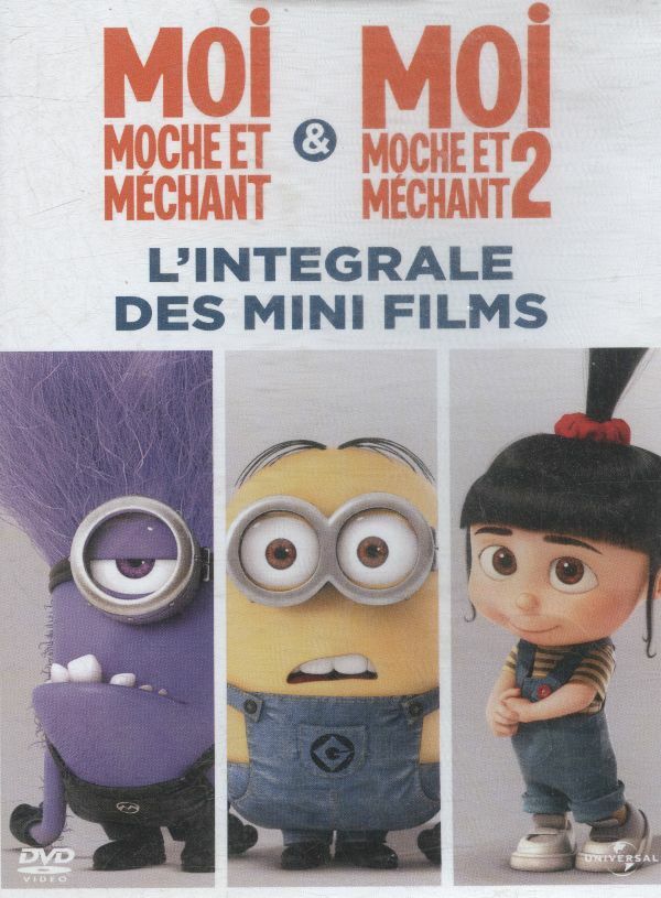 Livrenpoche : Moi Moche et méchant intégrale 1 & 2 - Kyle Balda, Samuel Tourneux, Yarrow Cheney, Bruno Dequier, Fabrice Joubert, Eric Favela, Régis Schuller - DVD