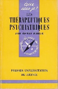 Les thérapeutiques psychiatriques - Henri Baruk - Livre