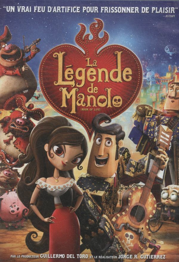 Livrenpoche : La Légende de Manolo - Jorge R. Gutierrez - DVD