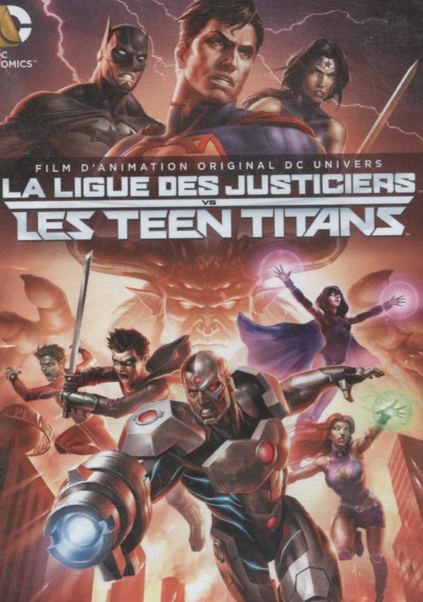 Livrenpoche : La Ligue des justiciers vs les Teen Titans - Sam Liu - DVD
