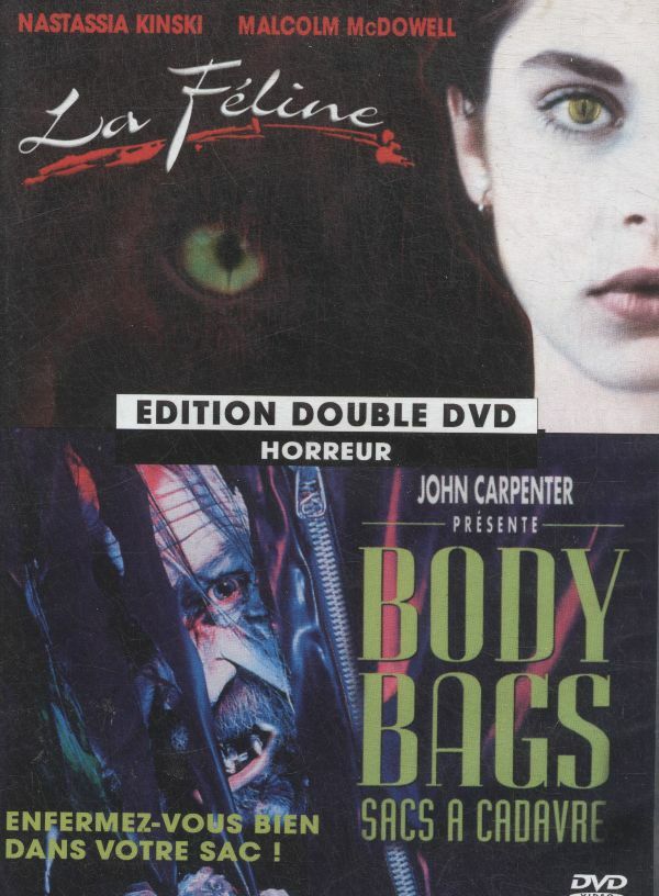 Livrenpoche : La Féline + Body Bags - John Carpenter, Paul Schrader, Tobe Hooper - DVD