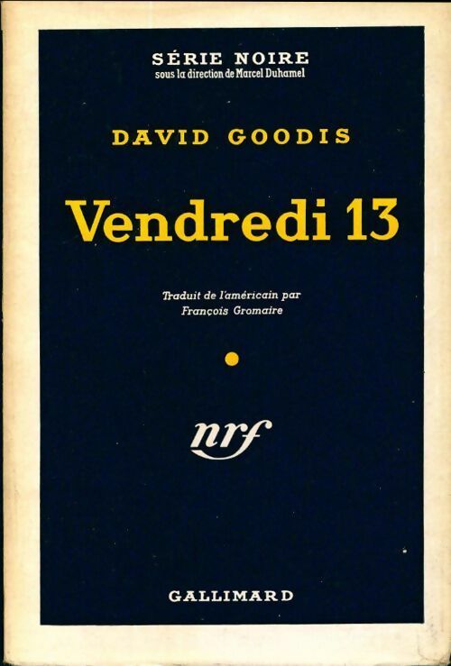 Livrenpoche : Vendredi 13 - David Goodis - Livre