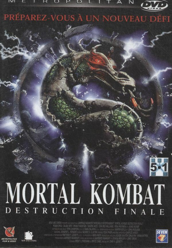 Livrenpoche : Mortal Kombat II : Destruction Finale - John R. Leonetti - DVD
