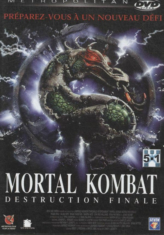 Livrenpoche : Mortal Kombat II : Destruction Finale - John R. Leonetti - DVD