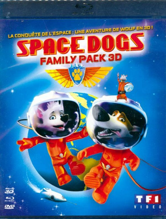 Livrenpoche : Space Dogs (Combo 3D + Blu-Ray + DVD + Copie Digitale) - Inna Evlannikova, Svyatoslav Ushakov - DVD