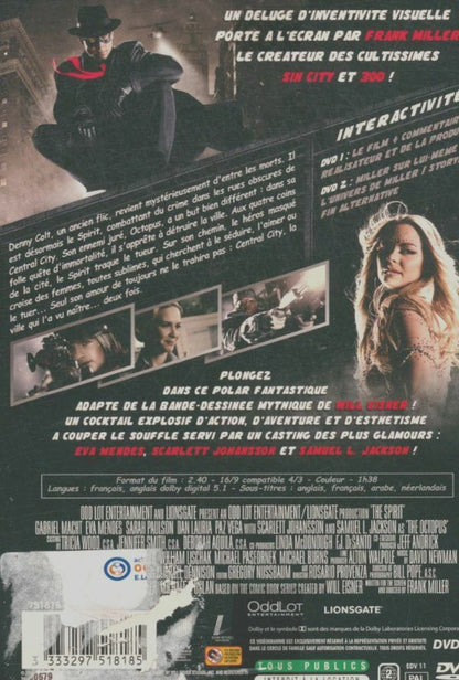 Livrenpoche : The Spirit - Frank Miller - DVD