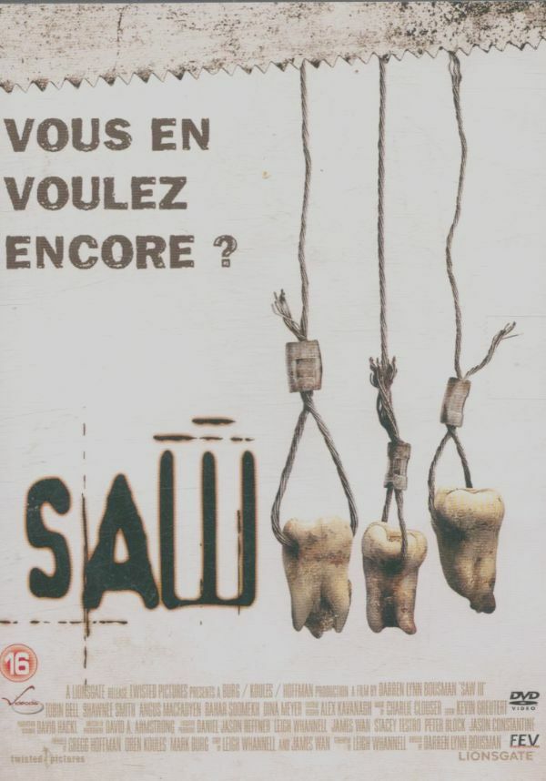 Livrenpoche : Saw 3 - Darren Lynn, Bousman - DVD