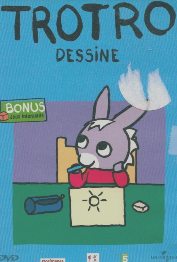 Livrenpoche : Trotro Dessine - Eric Cazes, Stéphane Lezoray - DVD