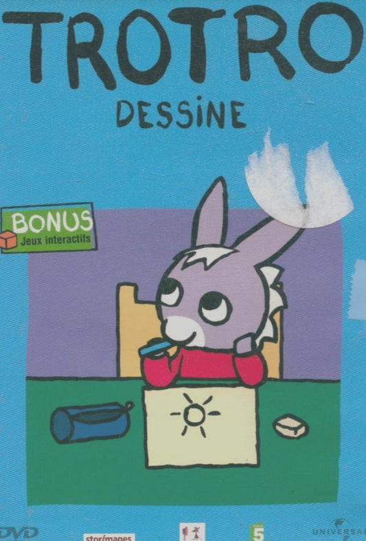 Livrenpoche : Trotro Dessine - Eric Cazes, Stéphane Lezoray - DVD