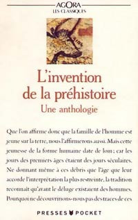 Livrenpoche : L'invention de la Préhistoire - Inconnu - Livre