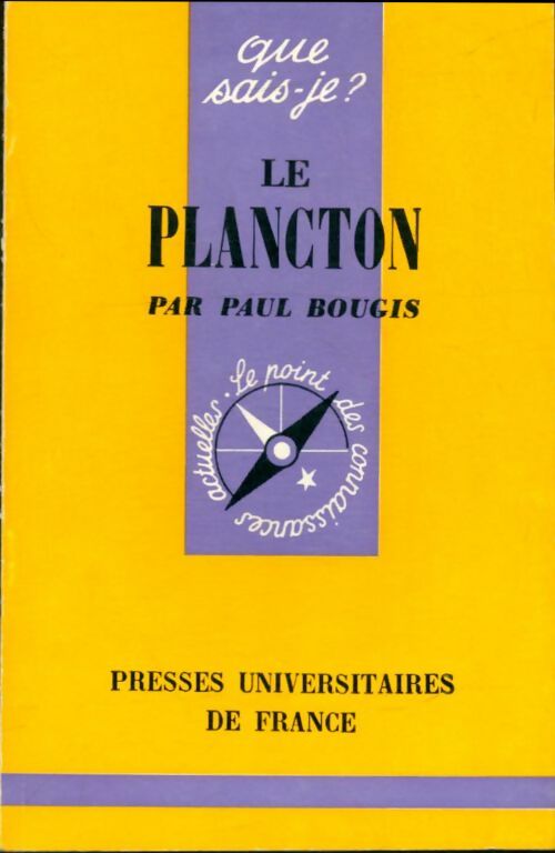 Livrenpoche : Le plancton - Paul Bougis - Livre