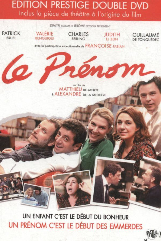 Livrenpoche : Le Prénom (Édition Prestige) - Matthieu Delaporte, Alexandre de La Patellière - DVD