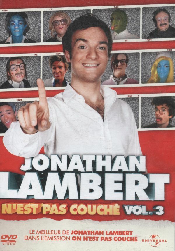 Livrenpoche : Jonathan Lambert n'est Pas couché-Vol. 3 - Serge Khalfon - DVD