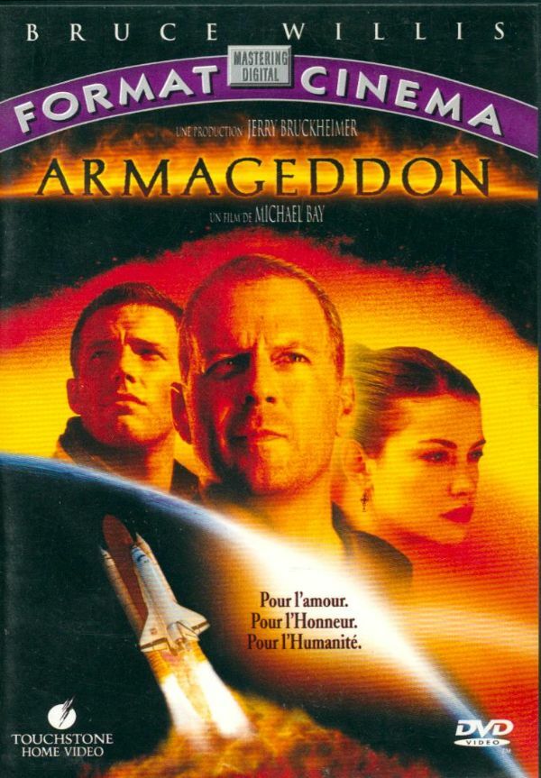 Livrenpoche : Armageddon - Michael Bay, Ben Affleck, Billy Bob Thornton, Bruce Willis, Liv Tyler, Will Patton - DVD