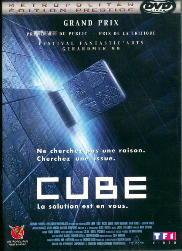 Livrenpoche : Cube (Édition Prestige) - Vincenzo Natali - DVD