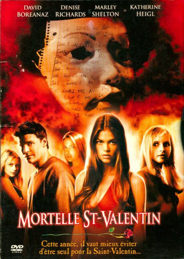 Livrenpoche : Mortelle St-Valentin - Jamie Blanks, Denise Richards, David Boreanaz, Marley Shelton, Jessica Capshaw, Katherine Heigl - DVD