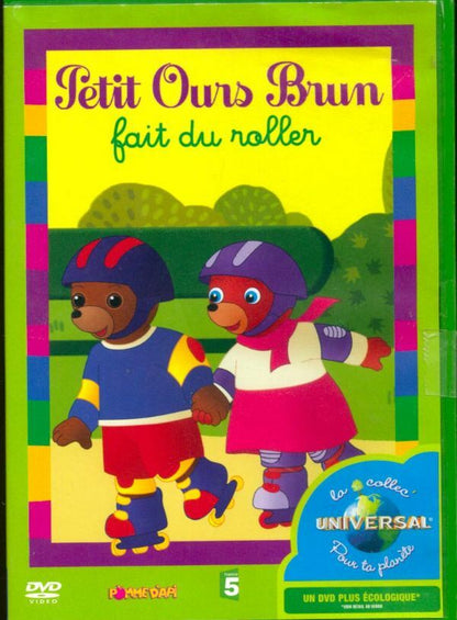 Livrenpoche : Petit Ours brun fait du roller - Daniele Bour - DVD